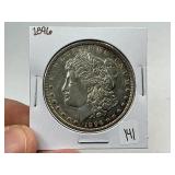 1896 Silver Morgan Dollar
