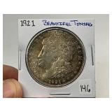 1921 Silver Morgan Dollar