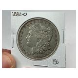 1882-O Silver Morgan Dollar