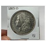1883-O Silver Morgan Dollar