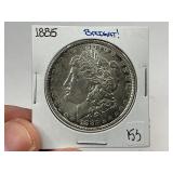 1885 Silver Morgan Dollar