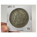 1891-O Silver Morgan Dollar