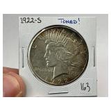 1922-S Silver Peace Dollar