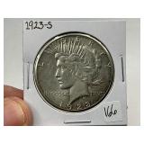 1923-S Silver Peace Dollar