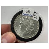 1882 Silver Morgan Dollar