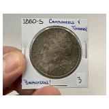 1880-S Silver Morgan Dollar