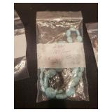 Collection of Larimar Stones and Beads for Jewelry Making