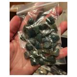 Collection of Polished Assorted Gemstone Beads for Jewelry Making