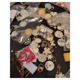 Assorted Jewelry Making Supplies and Beads Lot