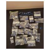 Collection of Lapis Lazuli Gemstone Beads and Cabochons Assorted Shapes