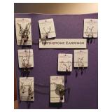 Collection of Inspired Fusion Birthstone Jewelry - Garnet and Amethyst