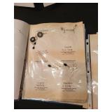 Gemstone Jewelry Sample Collection and Birthstone Display Boards