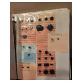 Binder Collection of Assorted Loose Gemstone Cabochons and Cut Stones