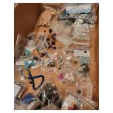 Collection of Beading Supplies and Jewelry Making Components