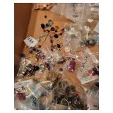 Collection of Beading Supplies and Jewelry Making Components