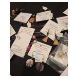 Collection of Artisan Gemstone Earrings Assorted Styles