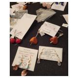 Collection of Artisan Gemstone Earrings Assorted Styles