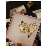 Artisan Handmade Jewelry Lot Assorted Earrings Bangles Pendants