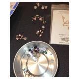 Collection of Artisan Gemstone Earrings, Pendants, and Jewelry Pieces