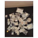 Lot of Mixed Silver and Metal Jewelry Findings and Components