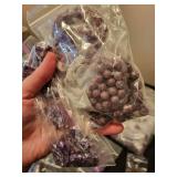 Collection of Purple and Lavender Stone and Glass Beads for Jewelry Making