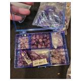 Collection of Purple and Lavender Stone and Glass Beads for Jewelry Making