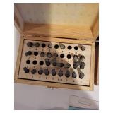 Collection of Metal Letter and Number Punch Sets with Metalworking Tools
