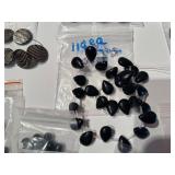 Collection of Semi-Precious Gemstone Beads for Jewelry Making