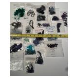 Lot of Assorted Gemstone Beads and Strands - Iolite, Fluorite, Labradorite, Others