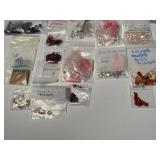 Collection of Loose Gemstone Beads and Cabochons Assorted Shapes and Sizes