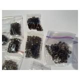 Collection of Smoky Quartz Beads and Gemstone Strands Assorted Sizes
