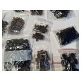 Collection of Smoky Quartz Beads and Gemstone Strands Assorted Sizes