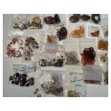 Collection of Assorted Semi-Precious Gemstone Beads and Stones
