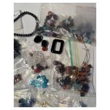Large Mixed Lot of Artisan Beads and Jewelry Findings
