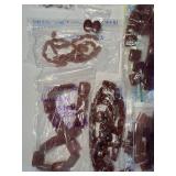 Collection of Russian Sunstone Polished Gemstone Beads and Cabochons