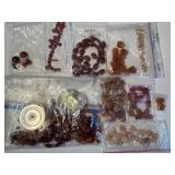 Collection of Assorted Loose Gemstone Beads and Strands