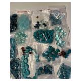 Large Collection of Turquoise Beads and Gemstone Bead Strands