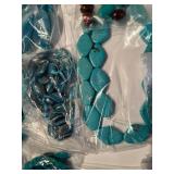 Large Collection of Turquoise Beads and Gemstone Bead Strands