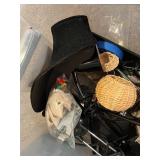 Collection of Jewelry Display Stands, Risers, Mannequin Busts, and Display Props