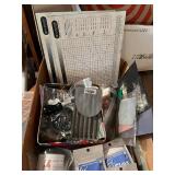 Collection of Metal Clay Crafting Supplies and Tools