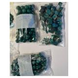 Collection of Green Gemstone Beads and Strands â Malachite, Chrysocolla, Turquoise