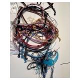 Large Group of Assorted Costume Jewelry and Craft Supplies