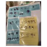 Jewelry Making Supplies Collection with Argentium Silver Wire, Beads, Findings, and Tools