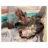 Jewelry Making Supplies Collection with Argentium Silver Wire, Beads, Findings, and Tools