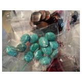 Jewelry Making Supplies Collection with Argentium Silver Wire, Beads, Findings, and Tools