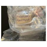 Collection of Jewelry Making Supplies and Finished Silver Jewelry