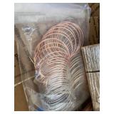 Large Jewelry Making Supply Lot with Beads, Wire, and Organizer