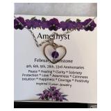 Collection of 7 Gemstone Necklaces and Earrings by Inspired Fusion Jewelry