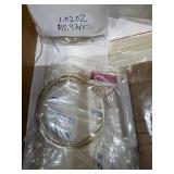 Collection of Sterling Silver and Stainless Steel Wire Assortment