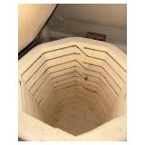 Used Electric Ceramic Kiln with Shelves and Accessories